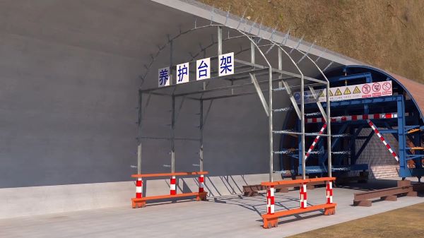 翠峦区隧道施工动画制作公司 - 隧道施工工艺和施工方法 - 隧道施工汇报动画视频 - bim 工程施工动画